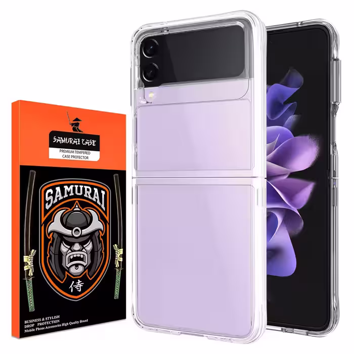 کاور سامورایی مدل PURE مناسب برای گوشی موبایل سامسونگ Galaxy Z Flip3 | کالا مکس