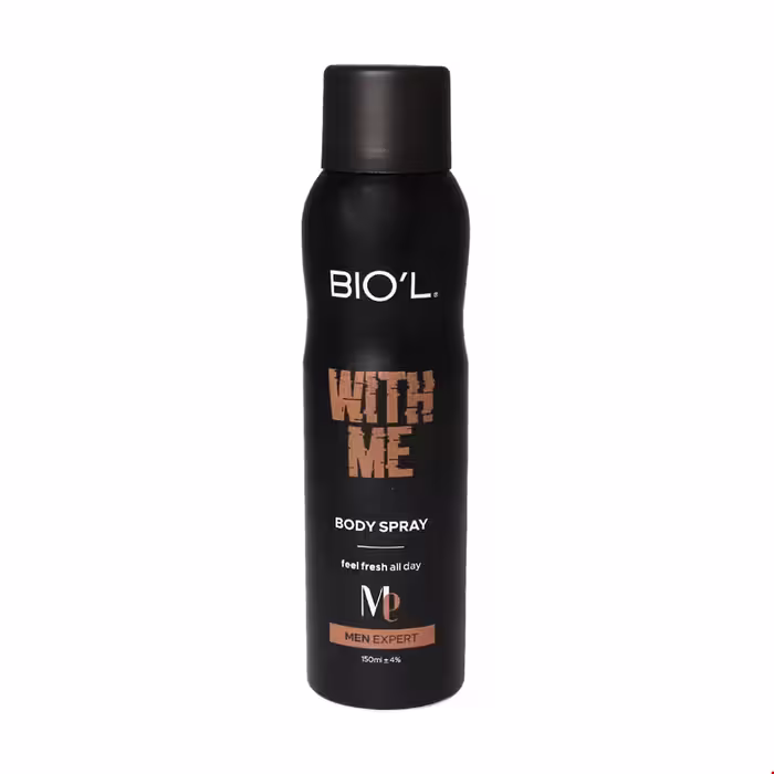 اسپری بدن مردانه بیول مدل With Me حجم 150 میلی لیتری