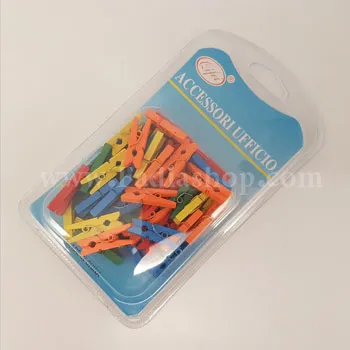 گیره چوبی رنگی وکیوم دار