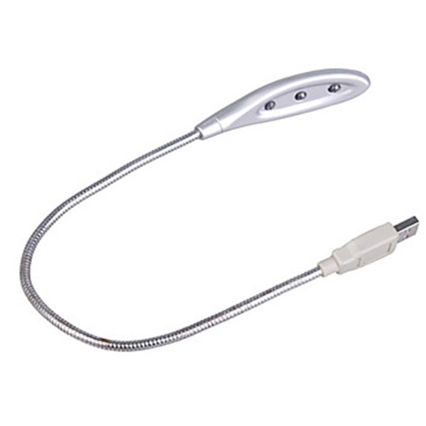 چراغ LED یو اس بی مناسب برای لپ تاپ با 3 عدد LED