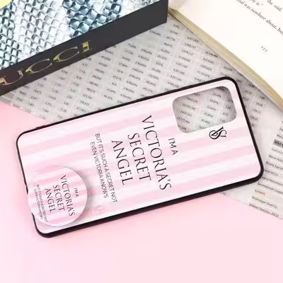 کاور مدل دخترانه کد 591 مناسب برای گوشی موبایل سامسونگ Galaxy A52 به همراه پاپ سوکت