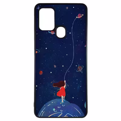 کاور طرح دختر کد 1146 مناسب برای گوشی موبایل سامسونگ galaxy a21s