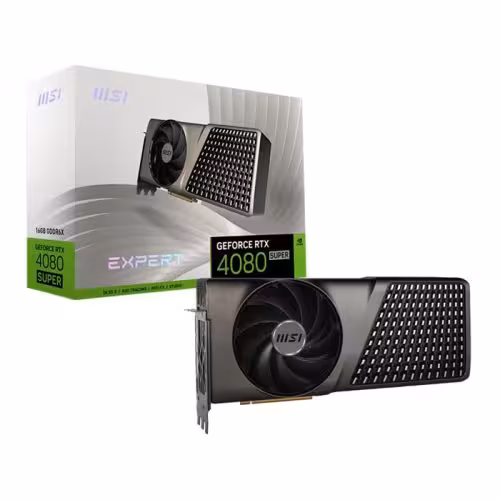کارت گرافیک ام اس آی GeForce RTX 4080 Super Expert 16GB (آکبند-گارانتی اصلی)