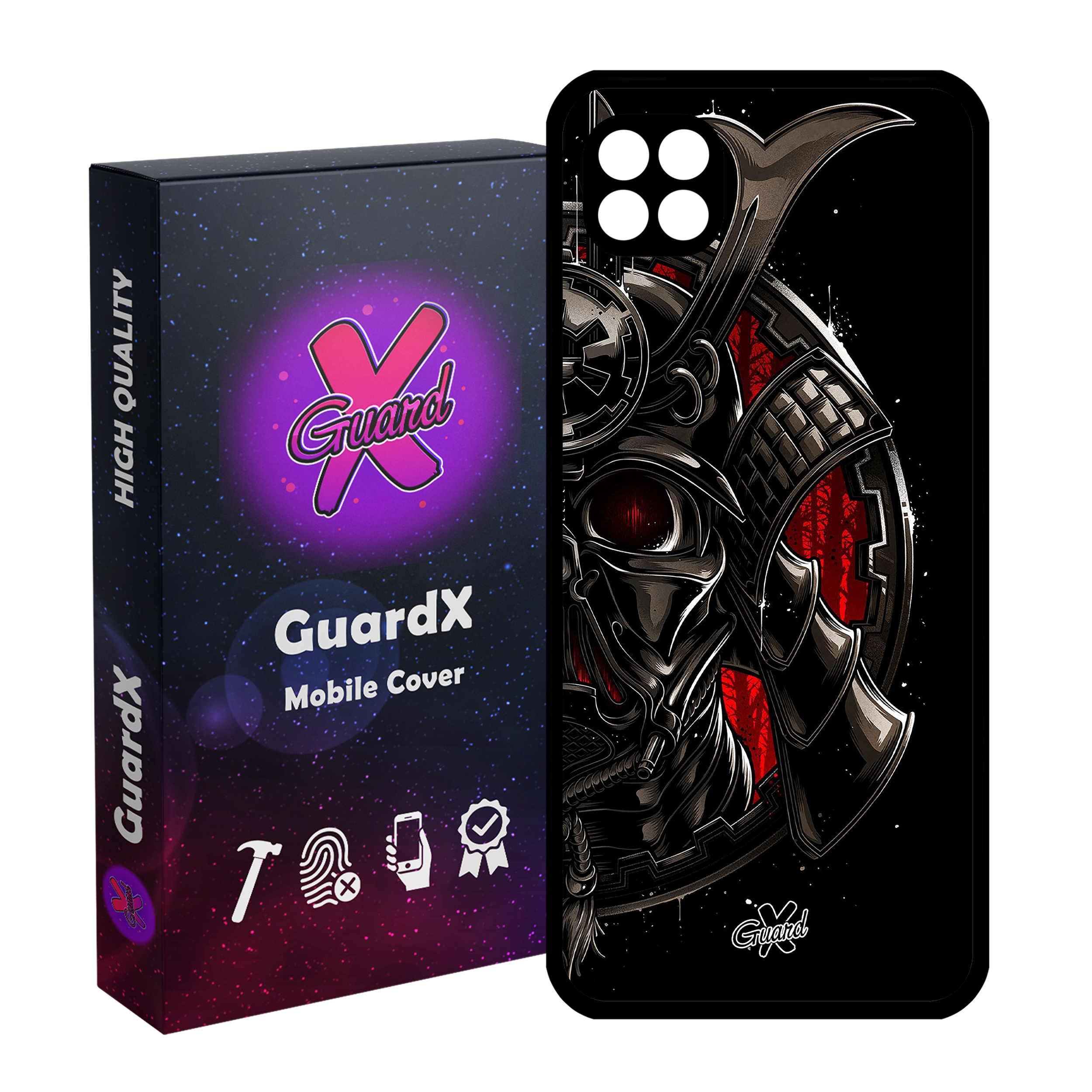 کاور گارد ایکس طرح Samurai مدل Glass10119 مناسب برای گوشی موبایل سامسونگ Galaxy A22 5G