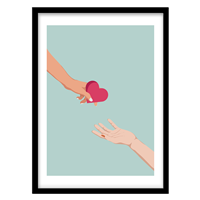 قیمت و خرید تابلو دکوراتیو مدل نقاشی گرافیکی کد 0501