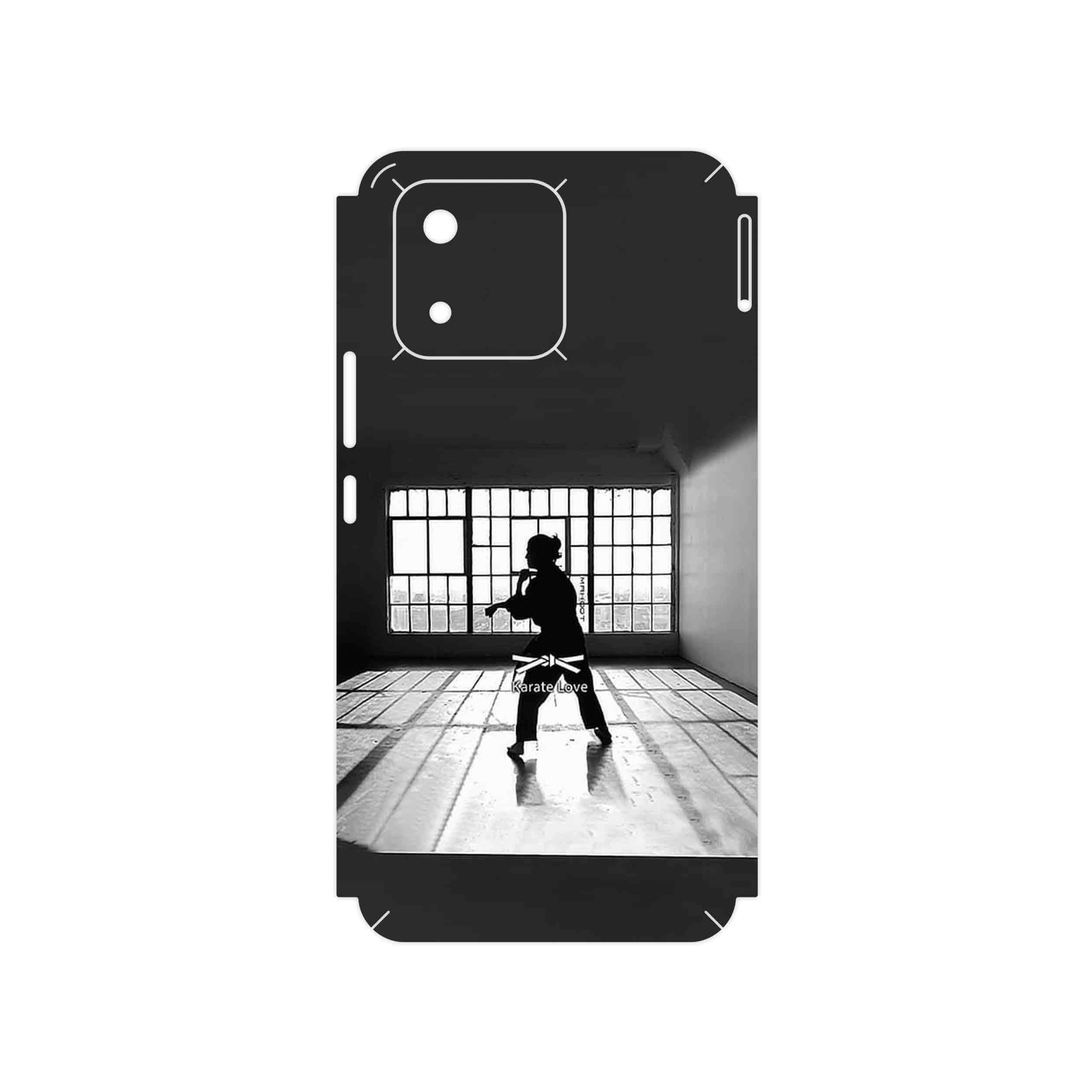 برچسب پوششی ماهوت مدل Karate مناسب برای گوشی موبایل آنر X5