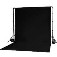 فون عکاسی (پرده عکاسی) سیاه 3×2 پارچه شطرنجی سوزنی