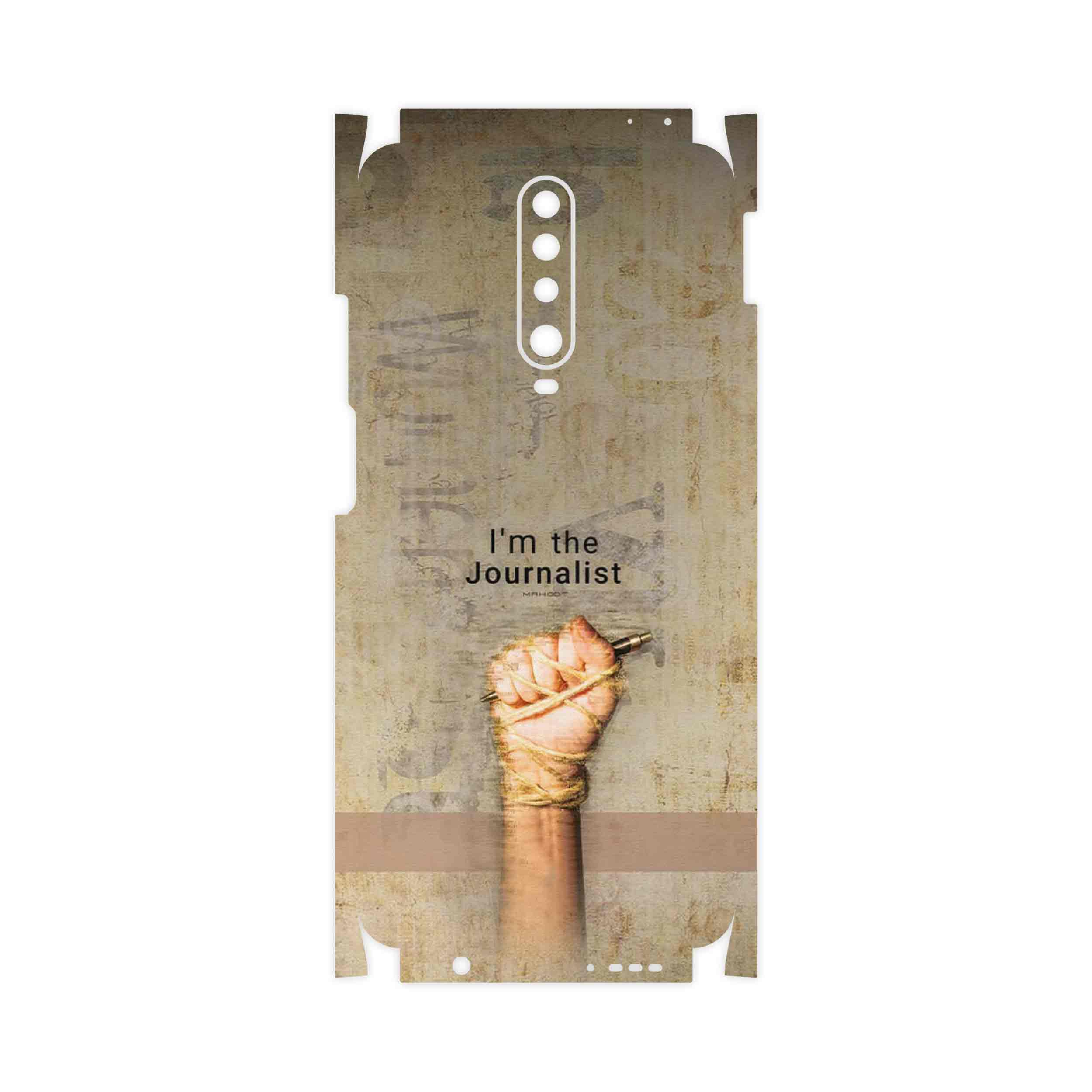 برچسب پوششی ماهوت مدل Journalist-FullSkin مناسب برای گوشی موبایل شیائومی Redmi K30