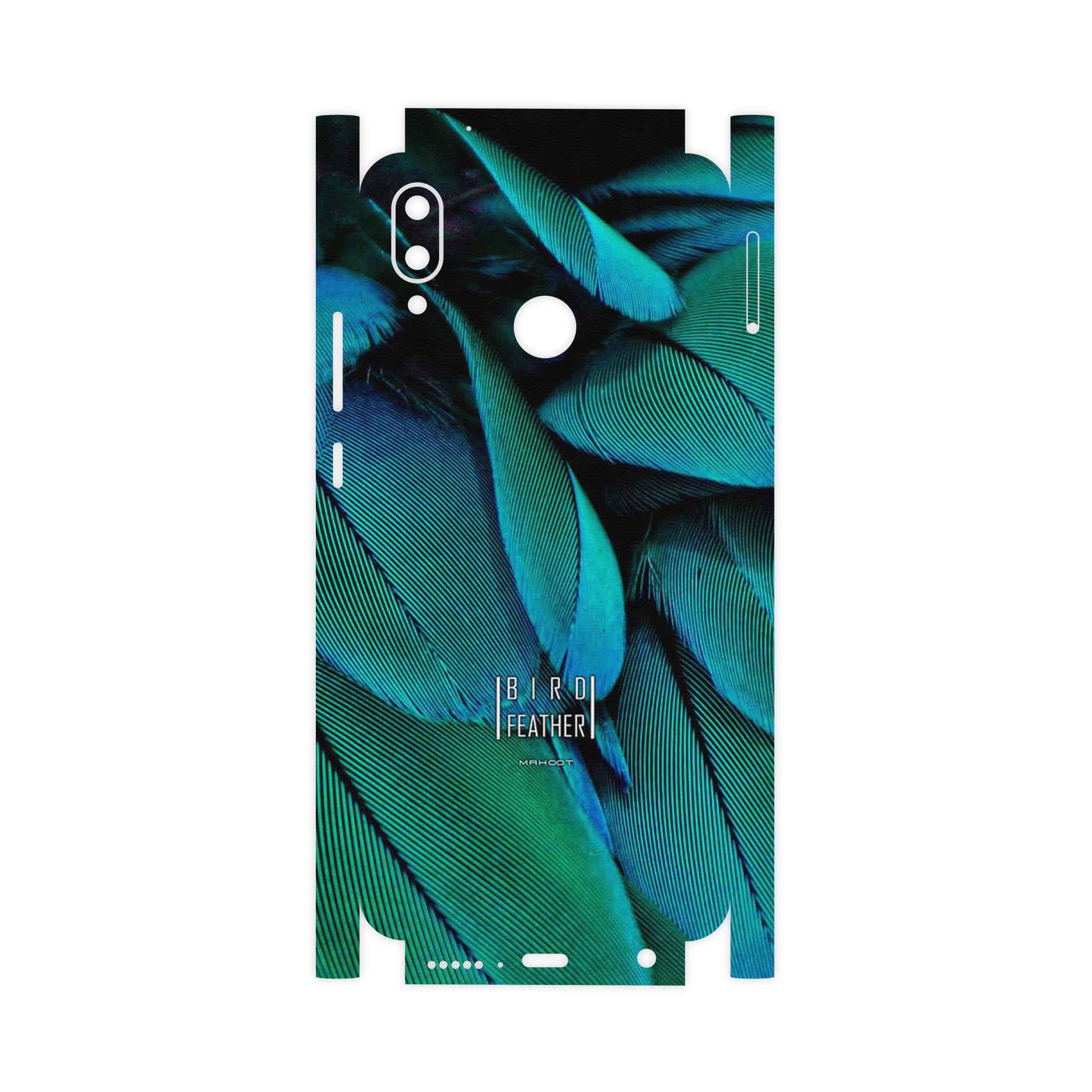 برچسب پوششی ماهوت مدل Green Feather-FullSkin مناسب برای گوشی موبایل هوآوی Nova 3e