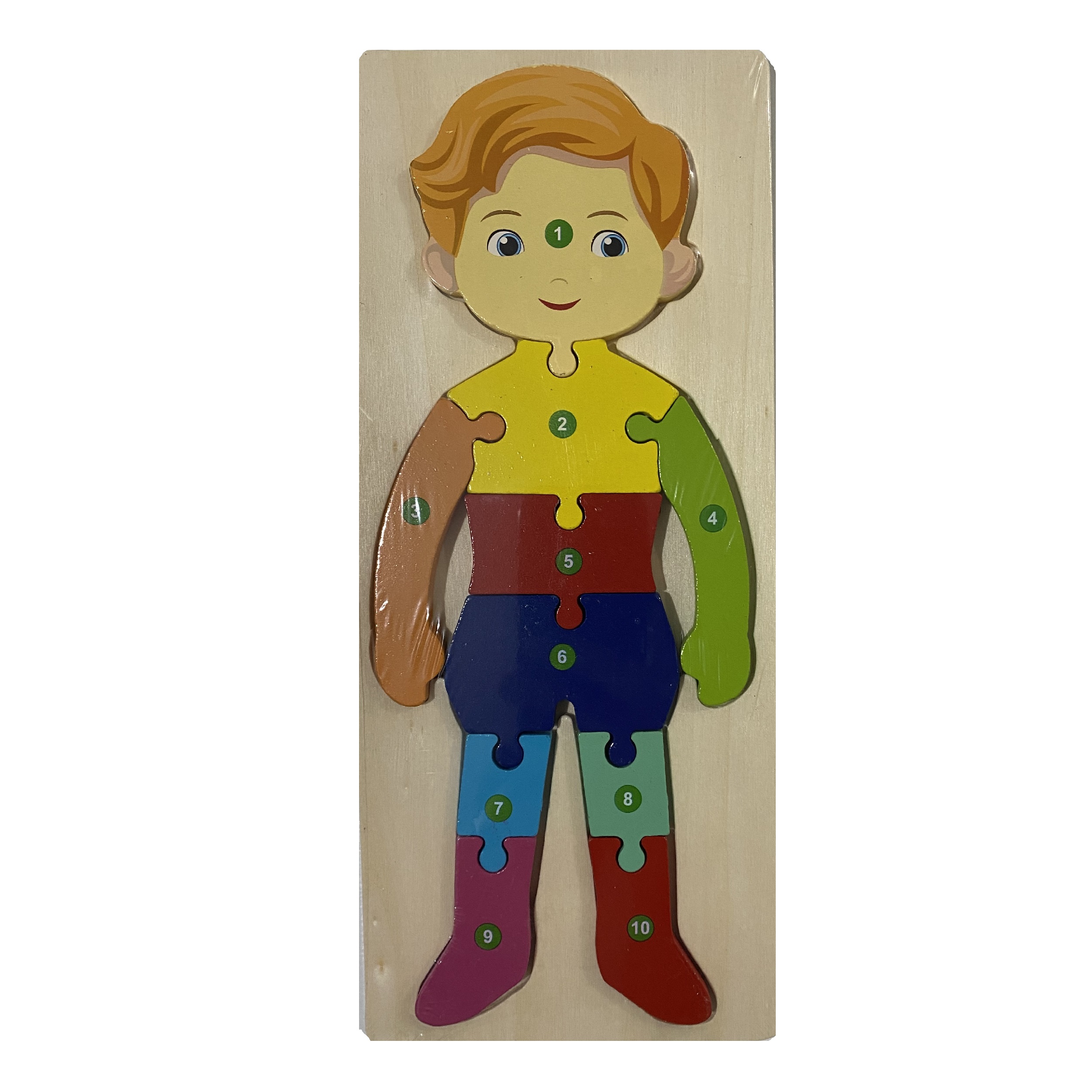 پازل 10 تکه مدل پسر