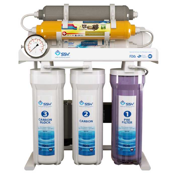 دستگاه تصفیه کننده آب اس اس وی مدل MaxTec X830 به همراه فیلتر بسته 3 عددی