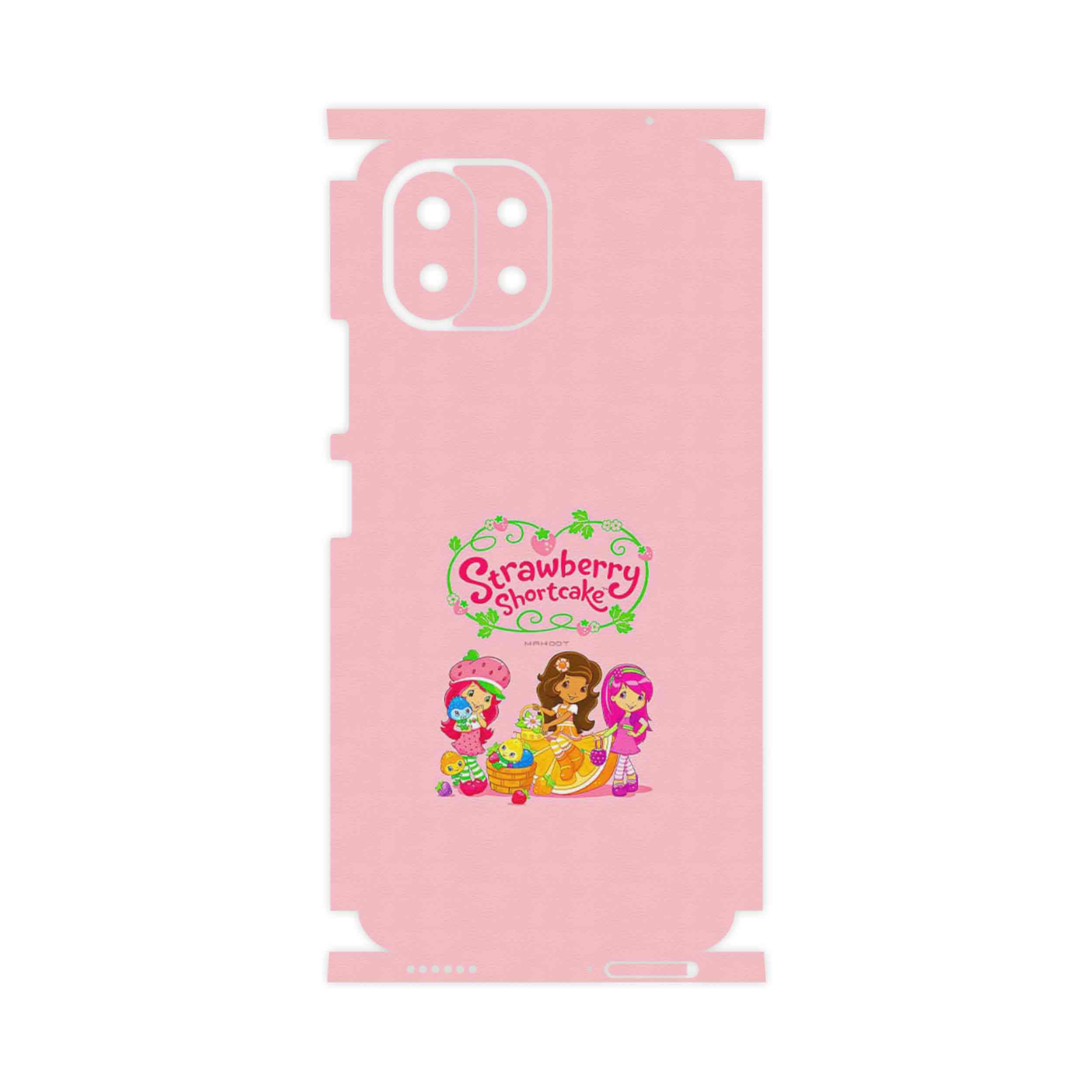 برچسب پوششی ماهوت مدل Strawberry Shortcake-FullSkin مناسب برای گوشی موبایل شیائومی 11 Lite 5G NE