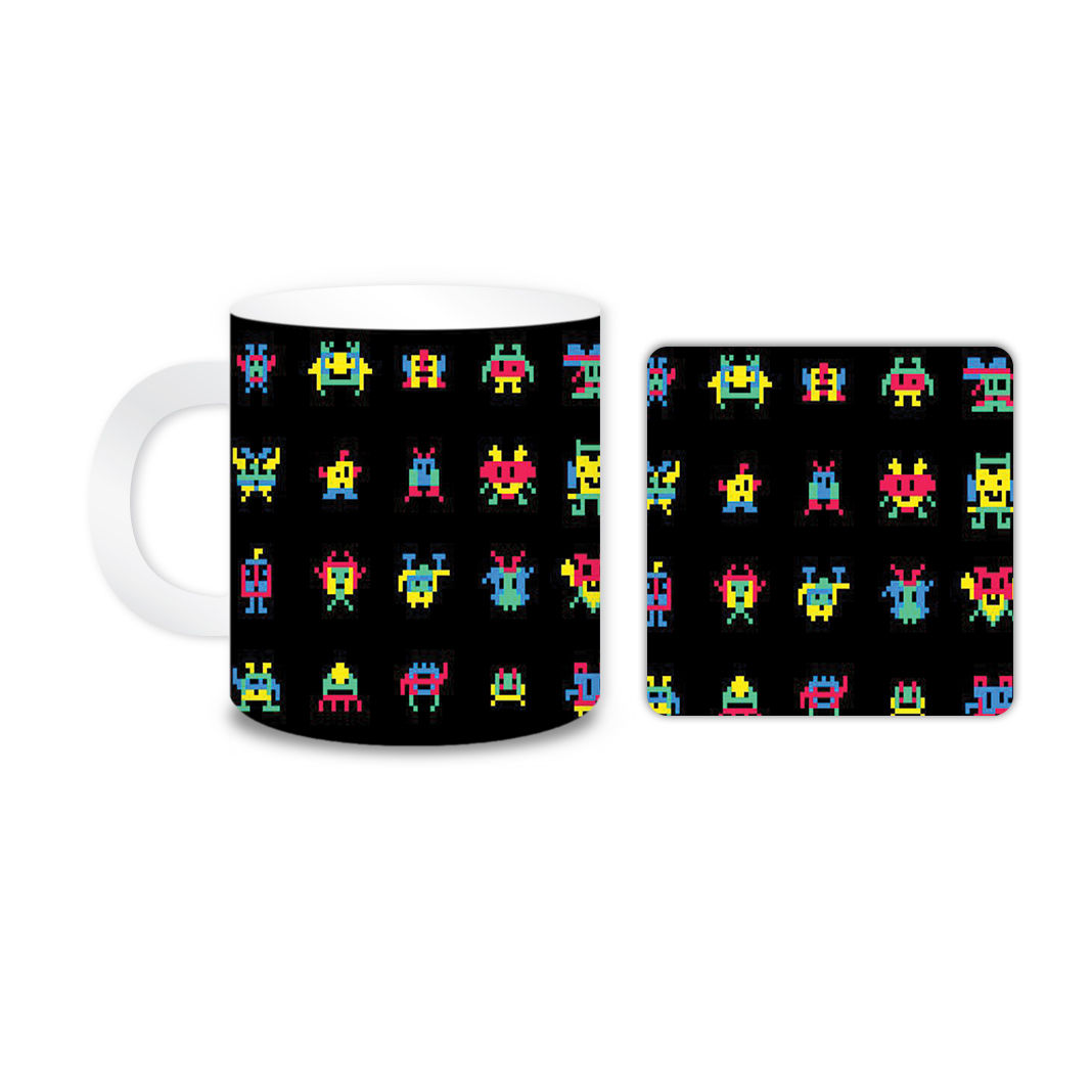 ماگ مدل بازی کد 1880 به همراه زیر لیوانی