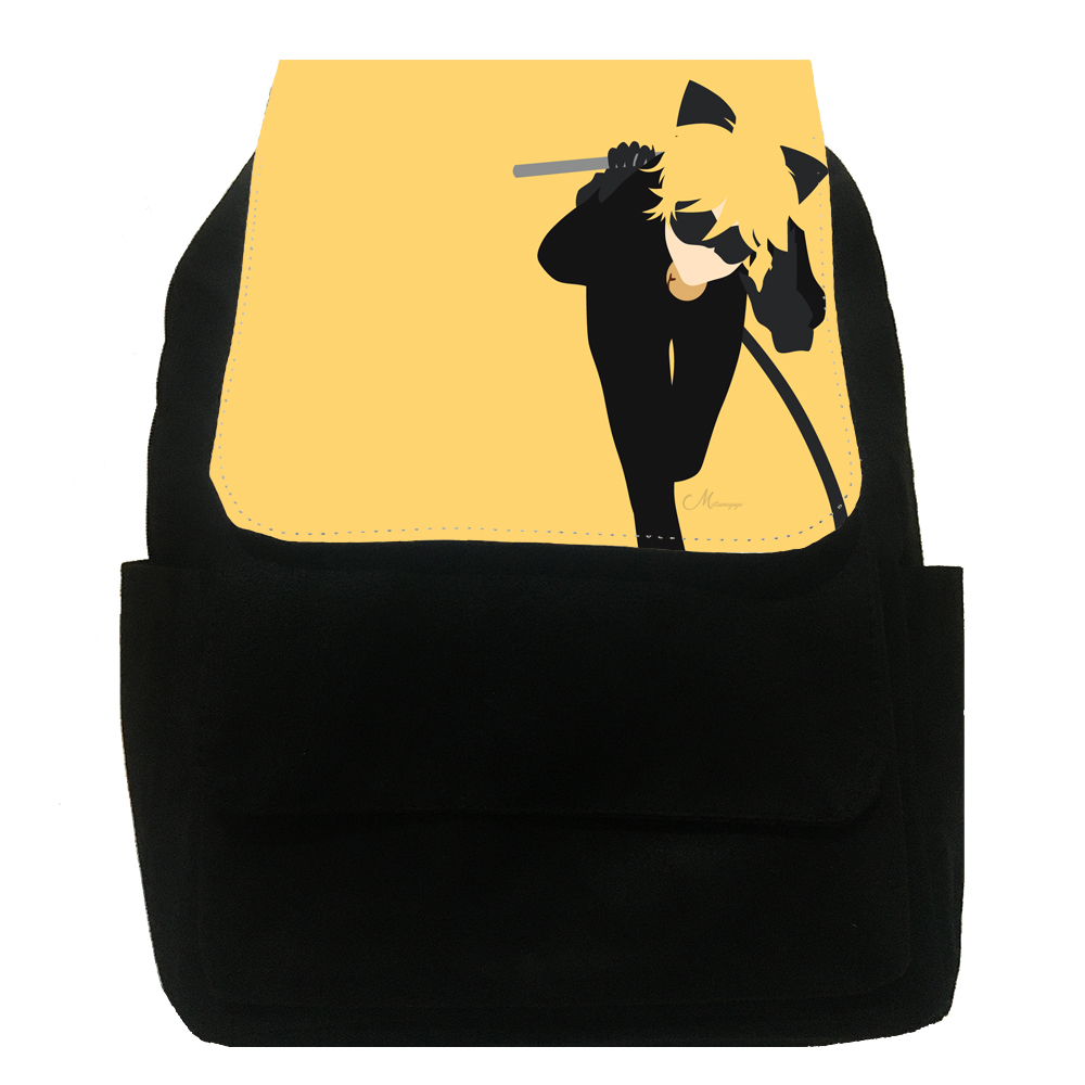 کوله پشتی طرح دختر گربه ای کد pk2