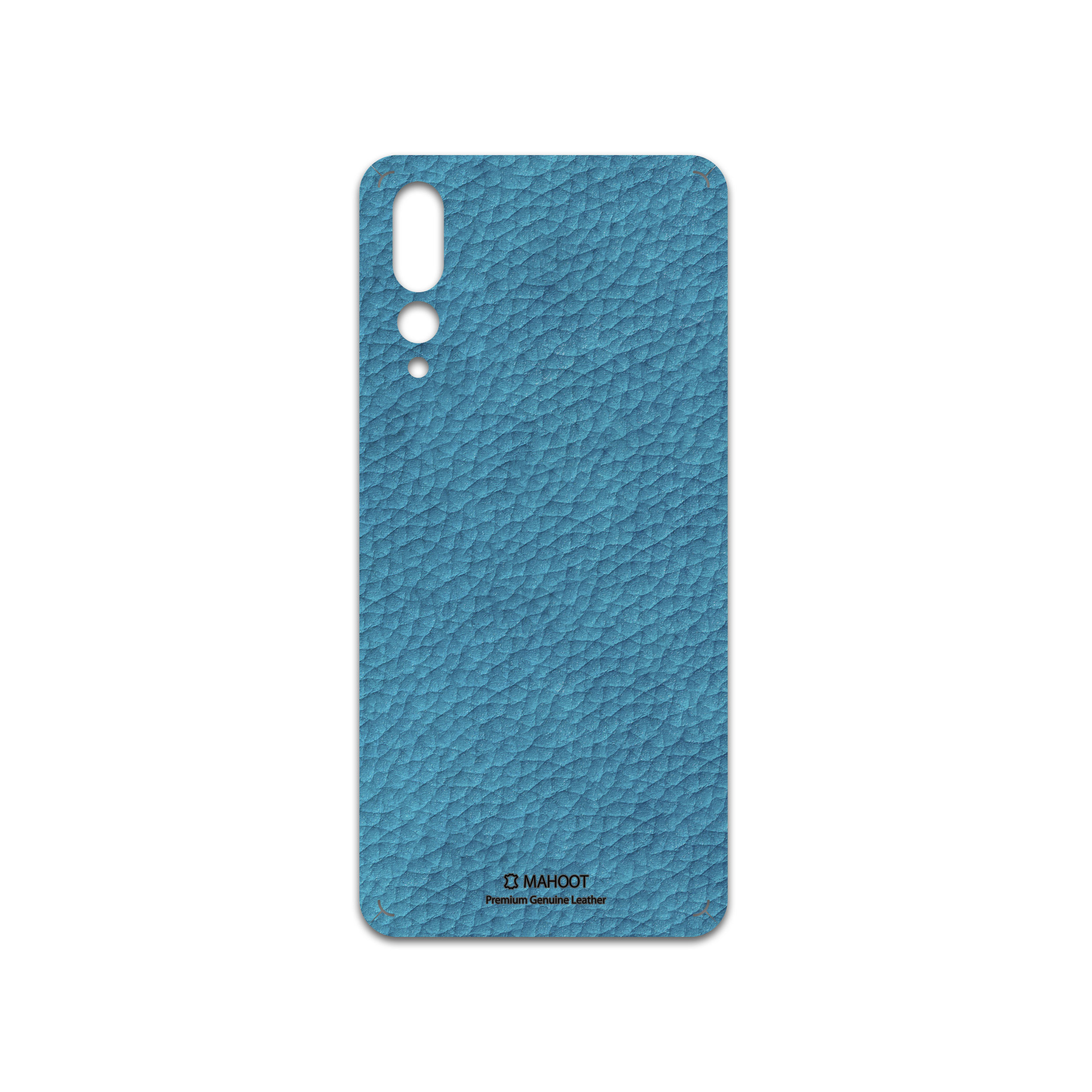 برچسب پوششی ماهوت مدل Blue-Leather مناسب برای گوشی موبایل هوآوی P20 Pro