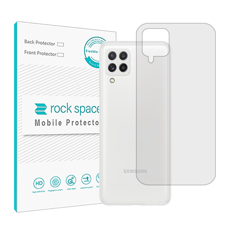 گلس پشت گوشی سامسونگ A22 مدل نانو هیدروژل شفاف برند راک اسپیس کد S