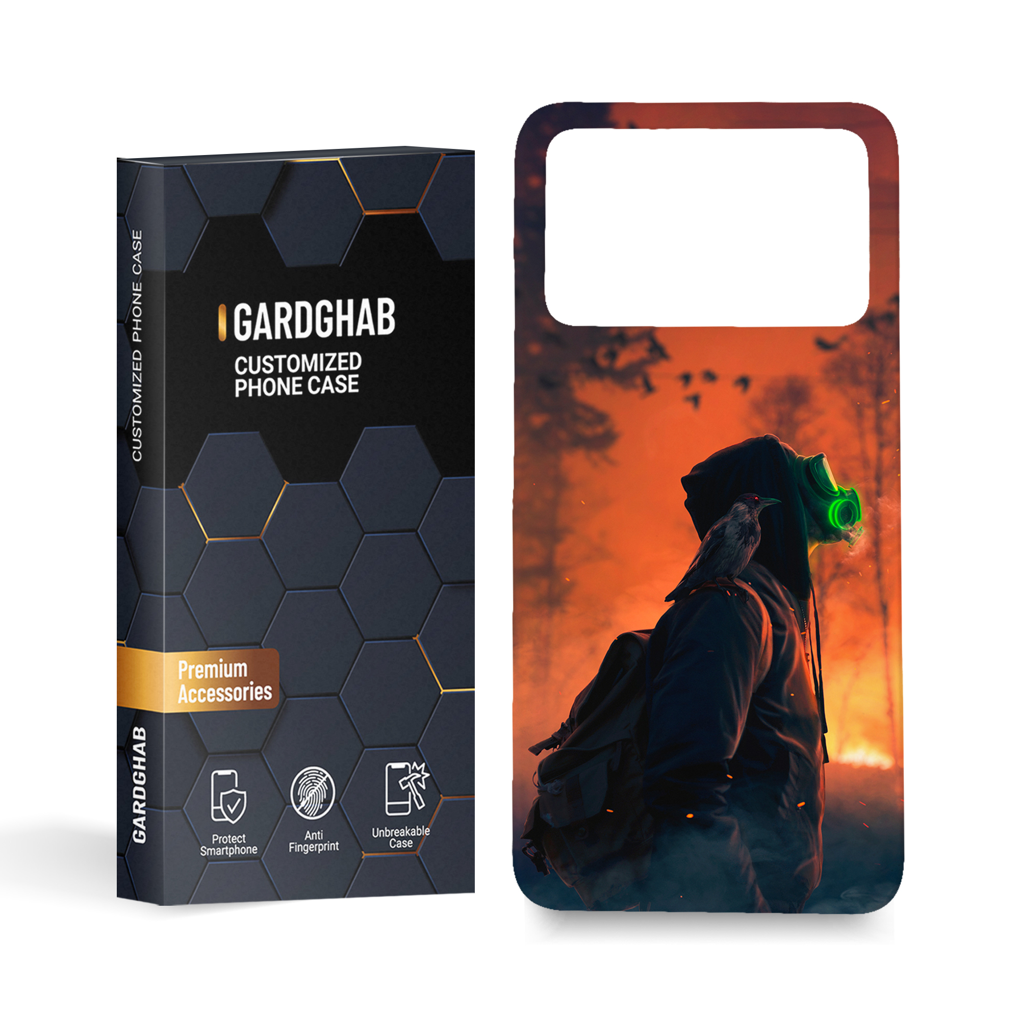  کاور قاب گارد مدل پسرانه مناسب برای گوشی موبایل شیائومی poco x4 pro