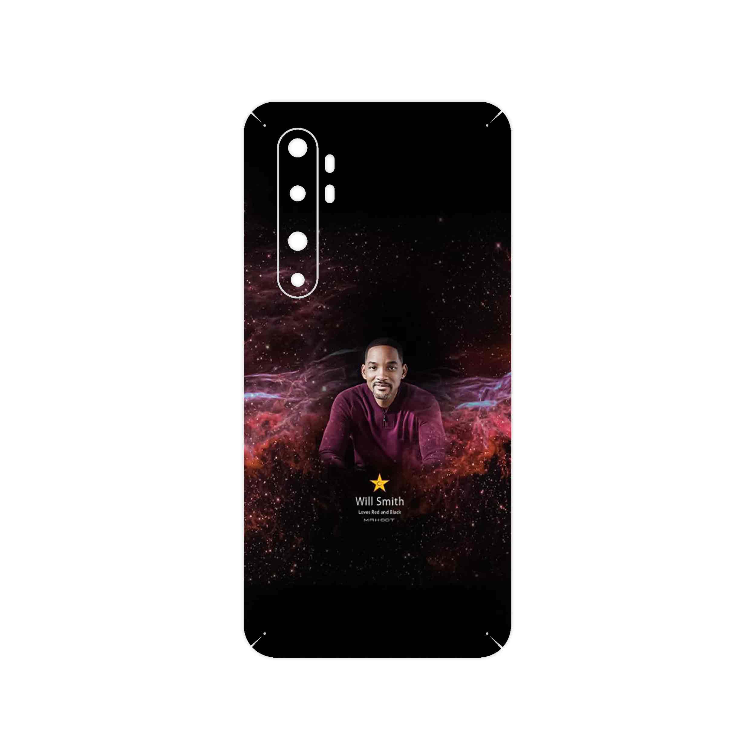 برچسب پوششی ماهوت مدل Will Smith مناسب برای گوشی موبایل شیائومی Mi Note 10 Lite
