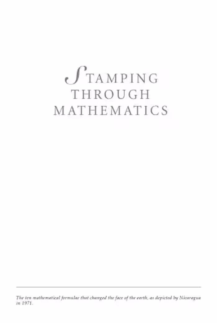 خرید و دانلود نسخه کامل کتاب Stamping through mathematics