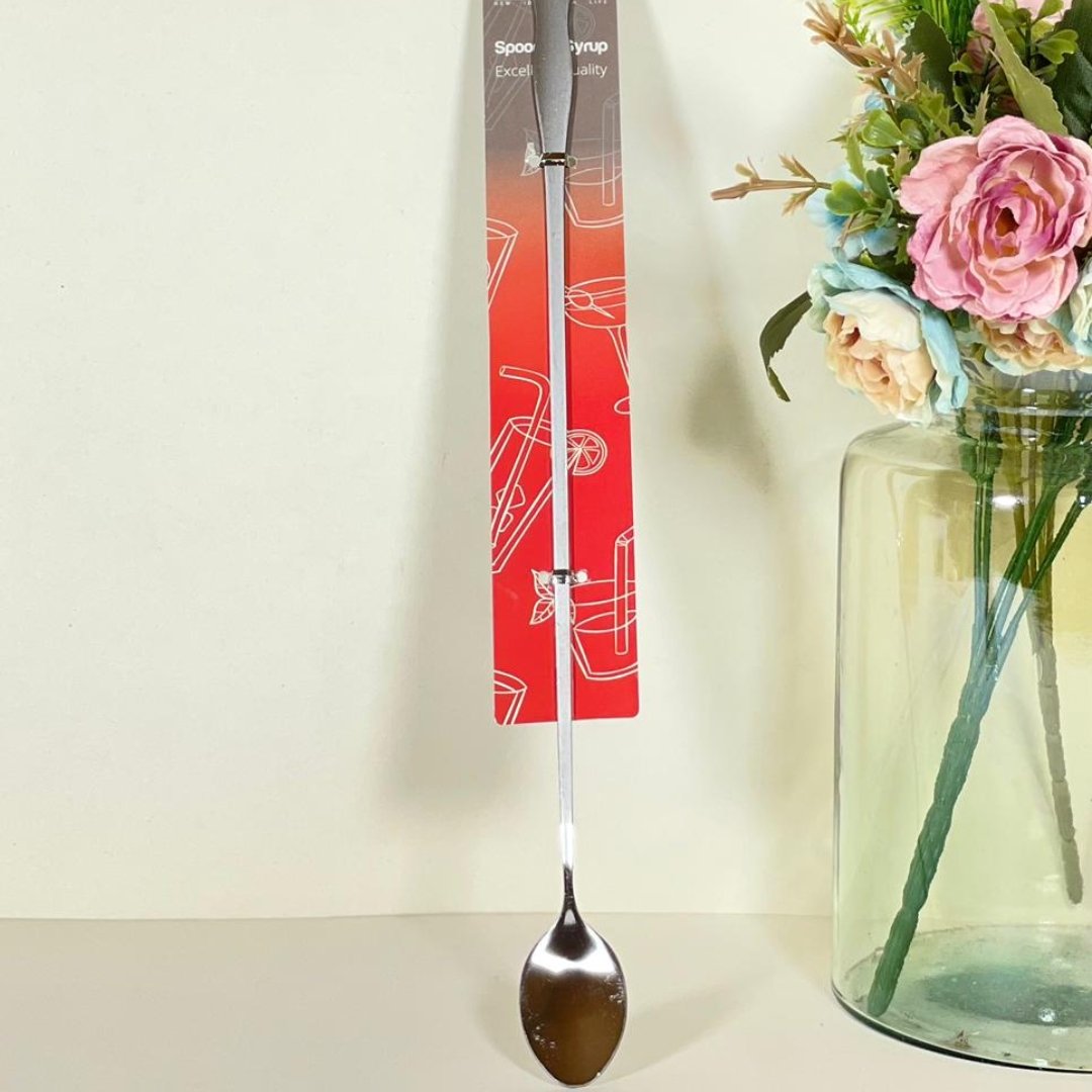 قاشق شربت بلند استیل