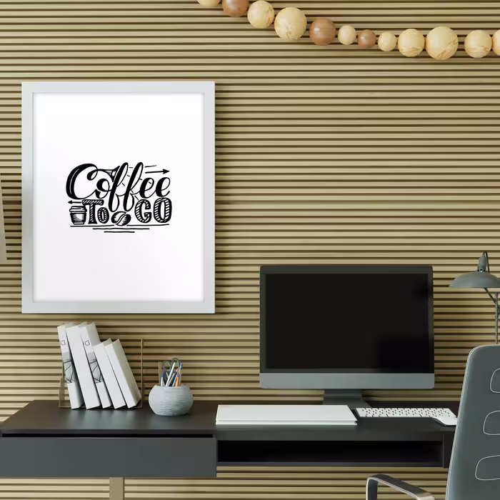 تابلو مدل نوشته انگلیسی طرح COFFEE کد 717