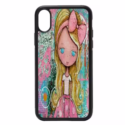 کاور طرح دخترانه کد 7226 مناسب برای گوشی موبایل اپل iphone x/xs