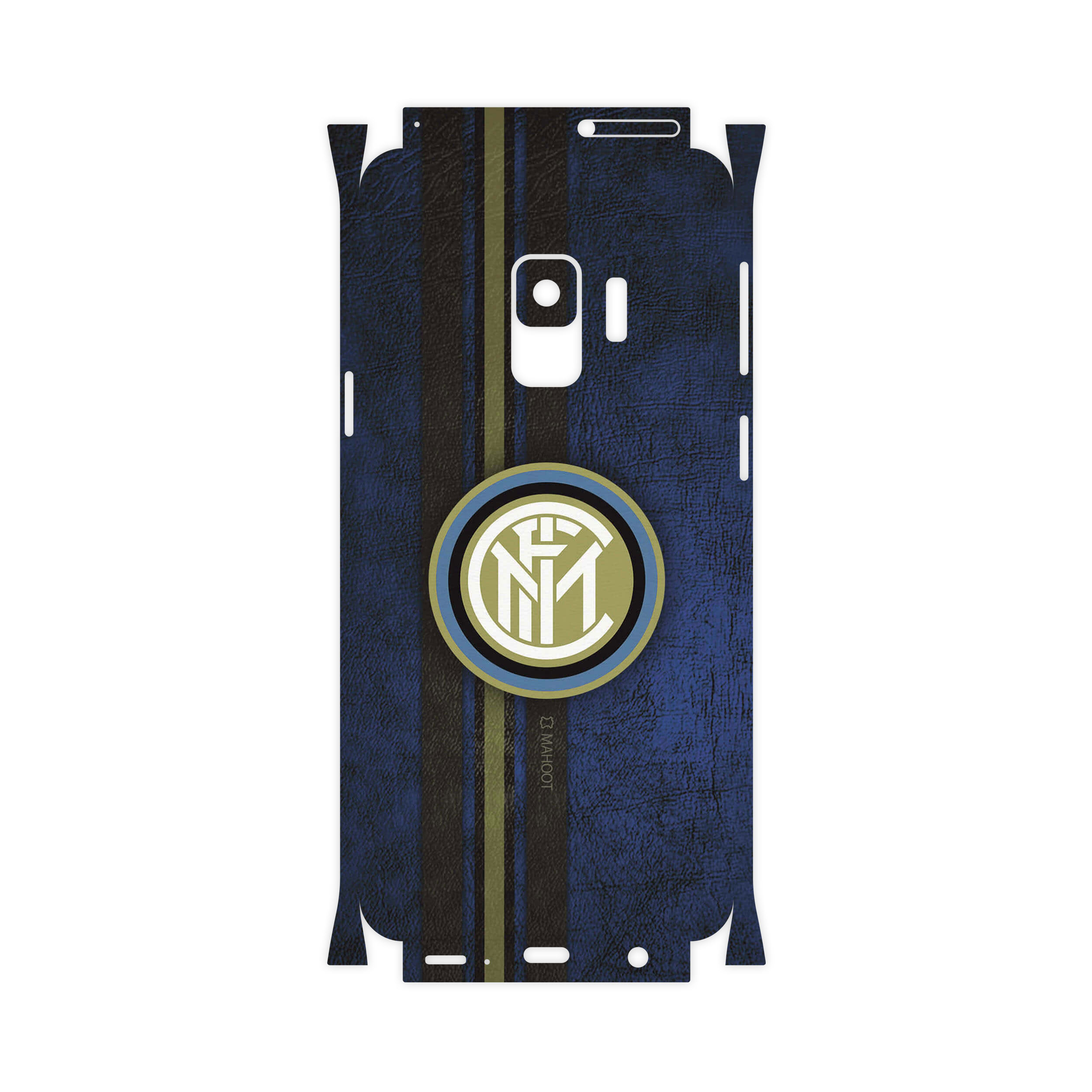 برچسب پوششی ماهوت مدل Inter-Milan-FC-FullSkin مناسب برای گوشی موبایل سامسونگ Galaxy S9