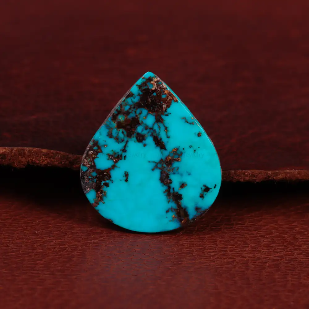 نگین فیروزه شجری کد 15334 - جواهری مشاهیر