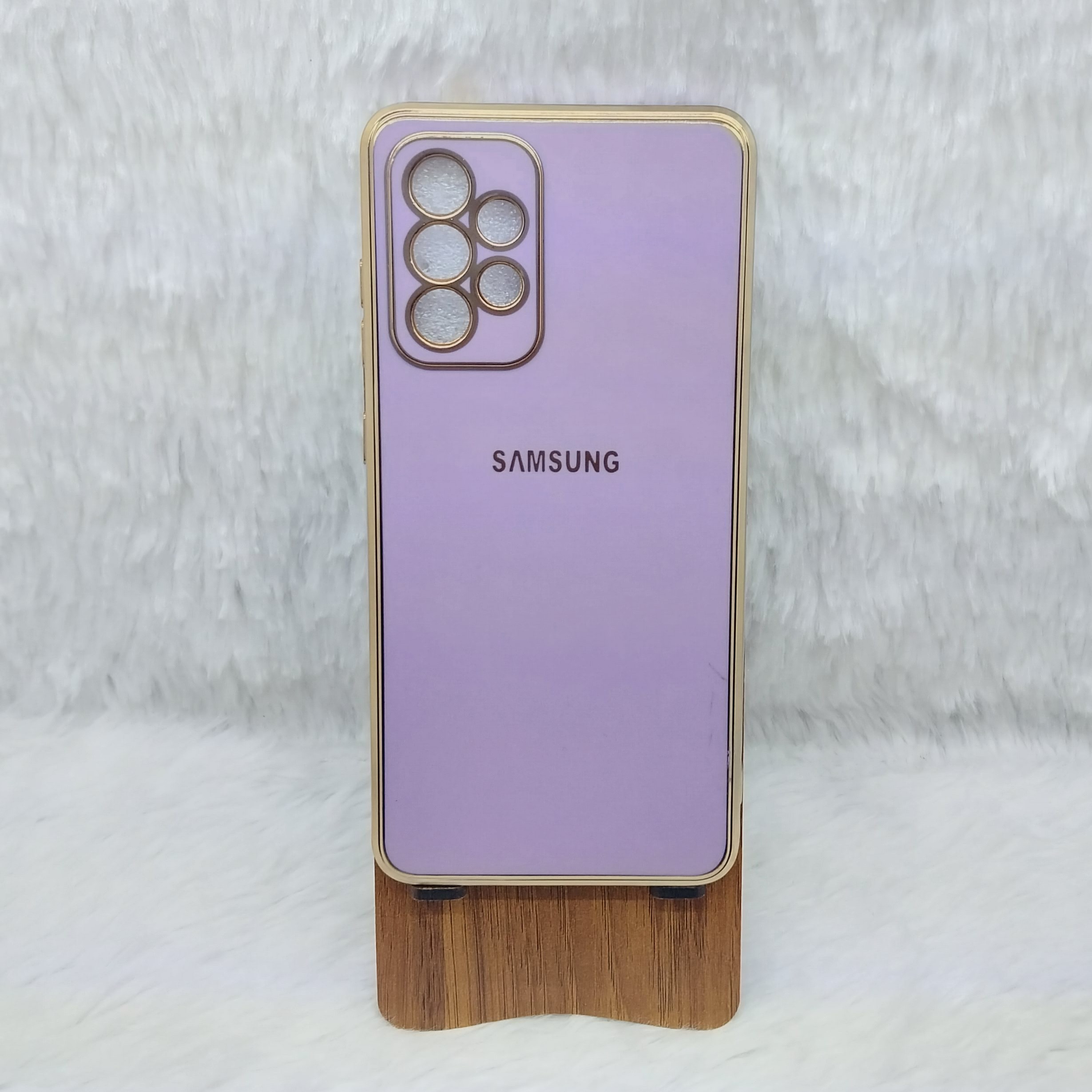 گارد (قاب) گوشی A52مدل مای کیس رنگ بنفش مناسب گوشی  Samsung  A52-A52s