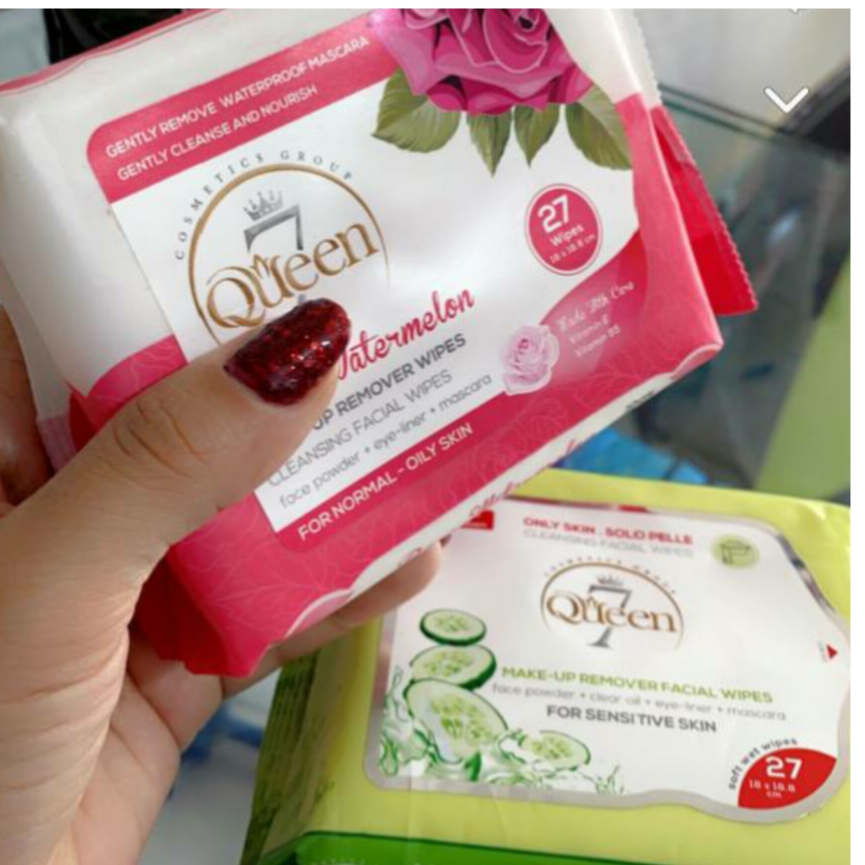 دستمال مرطوب ارایشی