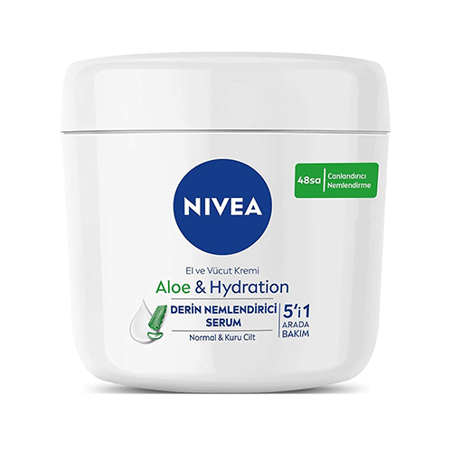 كرم مرطوب كننده دست و بدن 48 ساعته پوست نرمال و خشك آلوئه ورا نيوآ 400 ميل