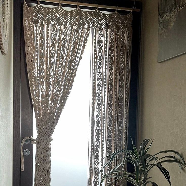 پرده طرح الماس