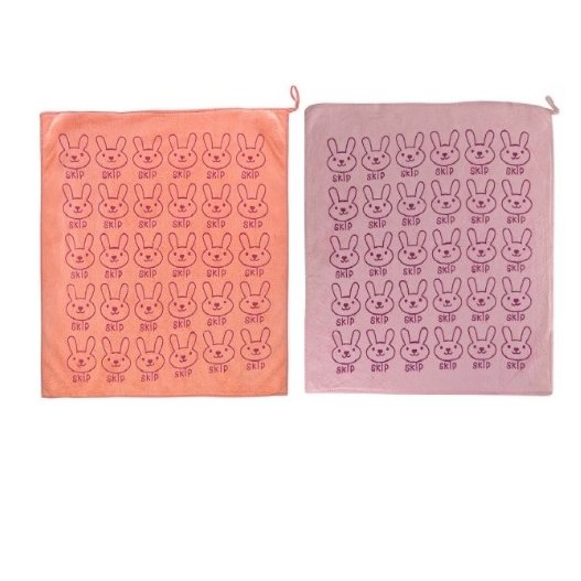 دستمال حوله ای یا نانو برند skip دربسته بندی 2عددی