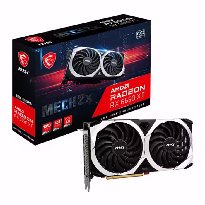 کارت گرافیک ام اس آی MSI Radeon RX 6650 XT MECH 2X 8G OC