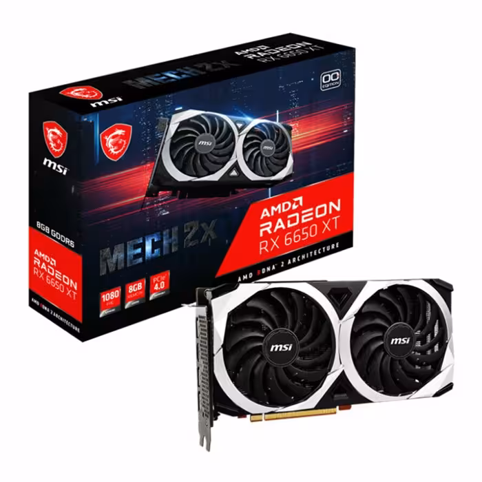 کارت گرافیک ام اس آی MSI Radeon RX 6650 XT MECH 2X 8G OC