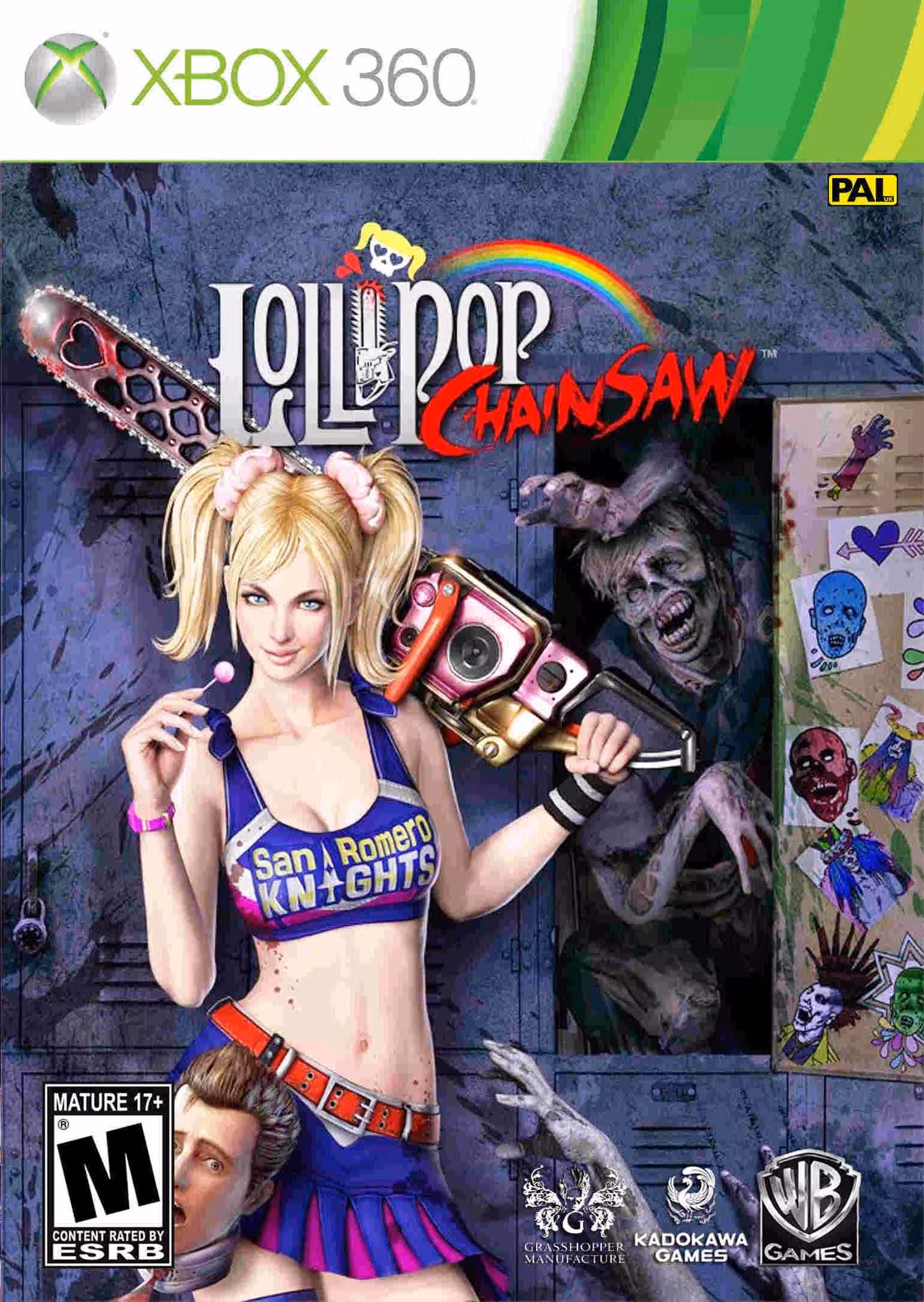 بازی ایکس باکس 360 lollipop chainsaw