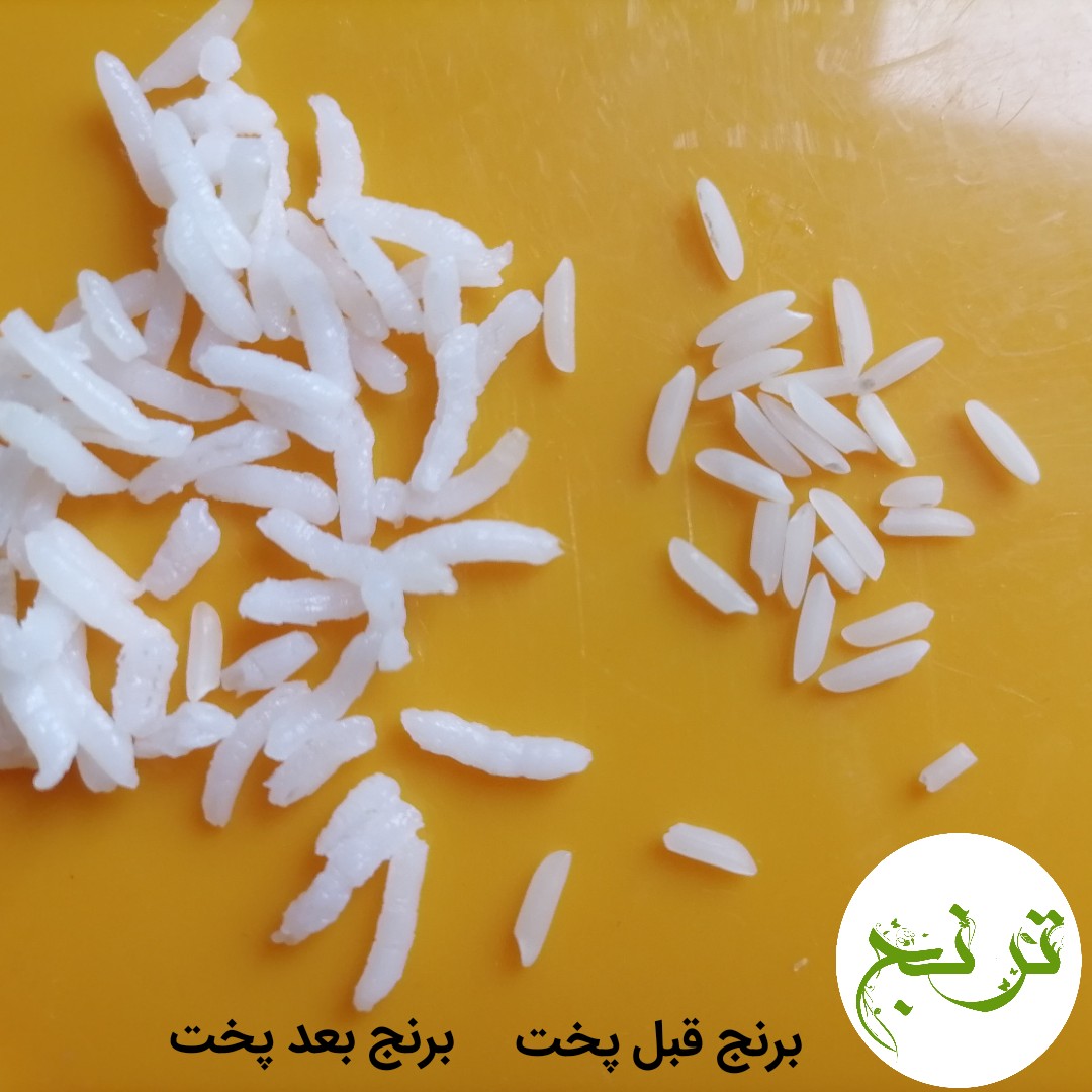 برنج هاشمی دو الکه برای شالیزارهای اطراف صومعه سرا بسته بندی یک کیلویی