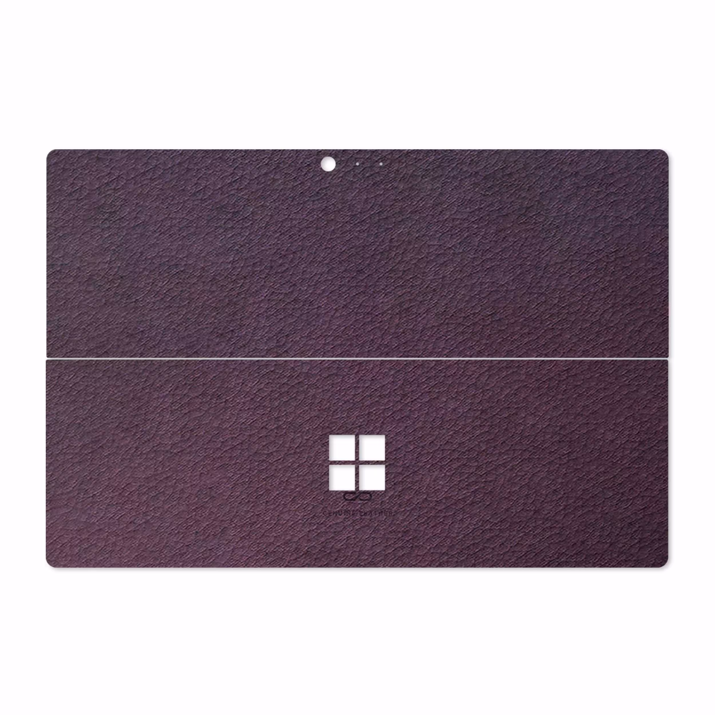 برچسب پوششی ماهوت مدل Purple-Leather مناسب برای تبلت مایکروسافت Surface Pro 4 2015