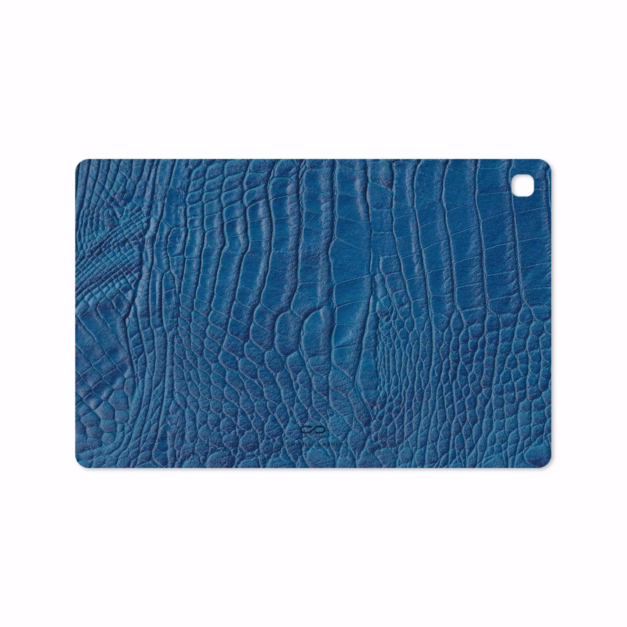 برچسب پوششی ماهوت مدل Blue-Crocodile-Leather مناسب برای تبلت سامسونگ Galaxy Tab S5e 10.5 2019 T720