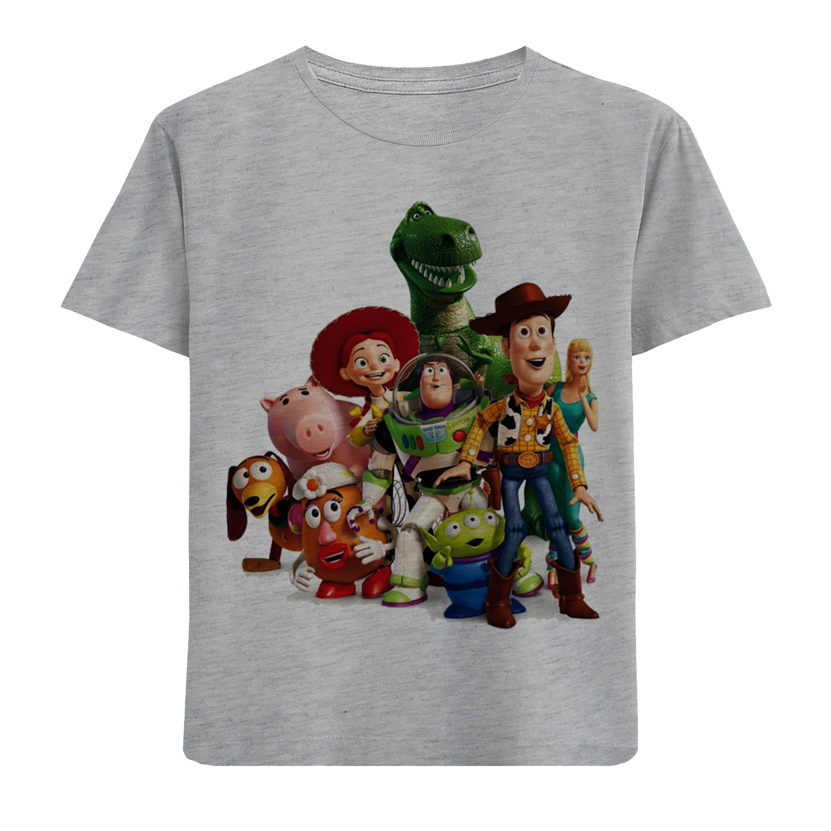 تی شرت آستین کوتاه بچگانه مدل اسباب بازی ها F621