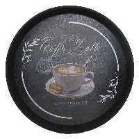 سینی گرد رایکا قطر 32 مدل Latte