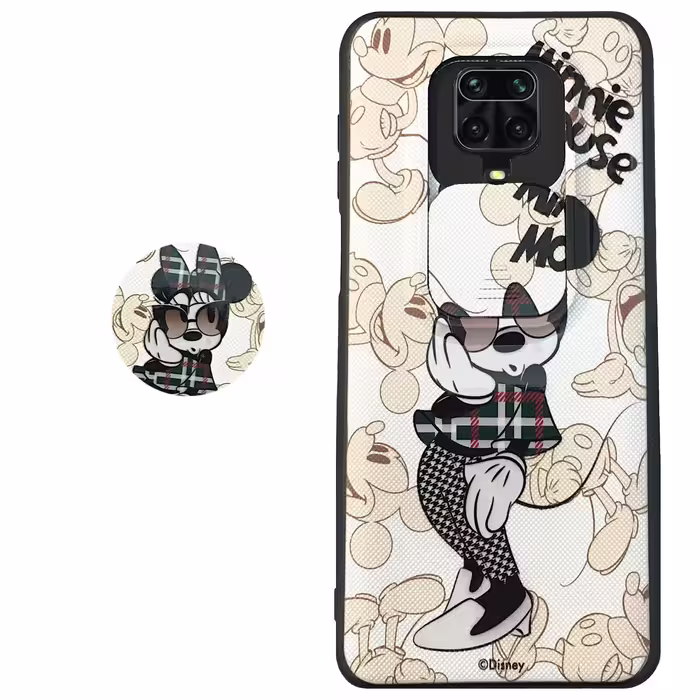 کاور مدل SAD 01 مناسب برای گوشی موبایل شیایومی Redmi Note 9S Note 9 Pro به همراه پاپ سوکت