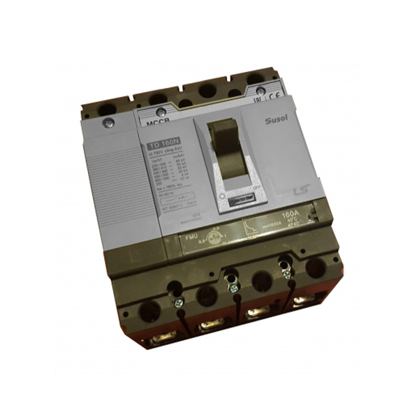 کلید اتوماتیک قابل تنظیم 16 آمپر ال اس مدل سوسل TD100N-FMU-16-4P