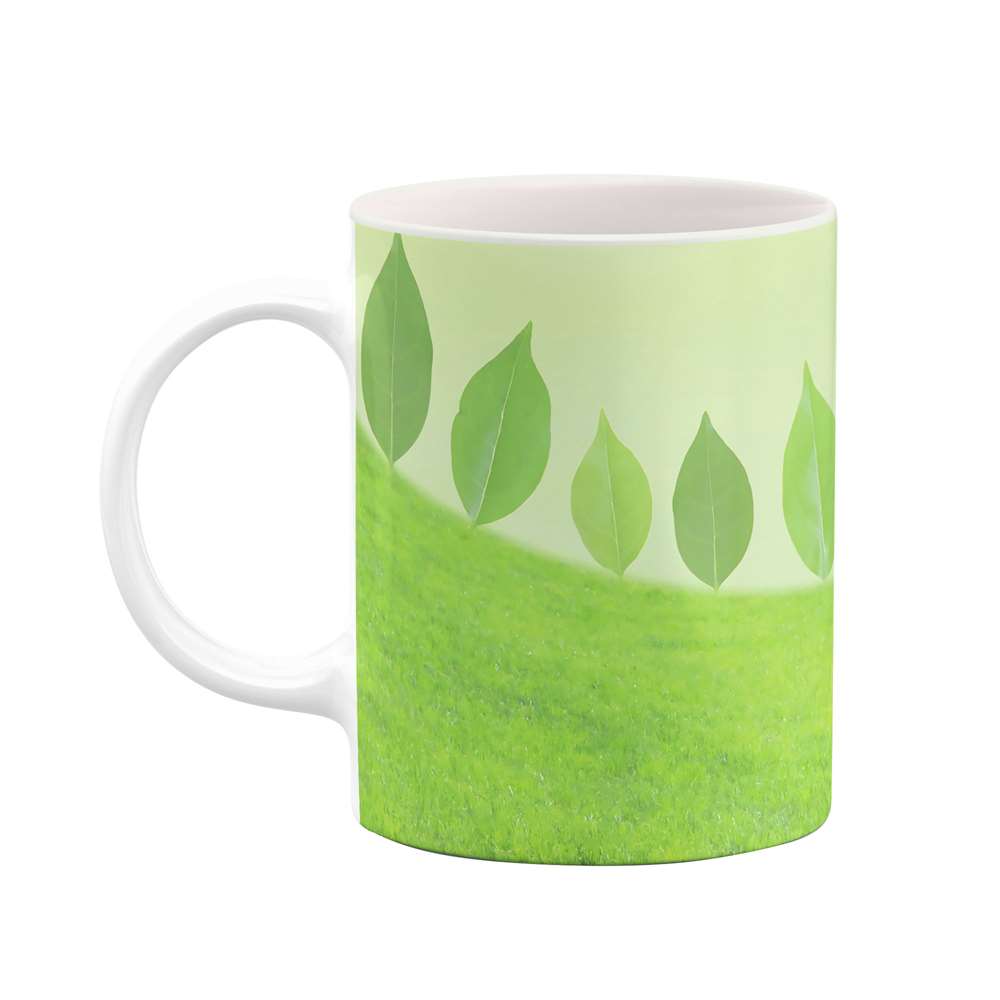 ماگ طرح برگ فانتزی مدل mgs05618