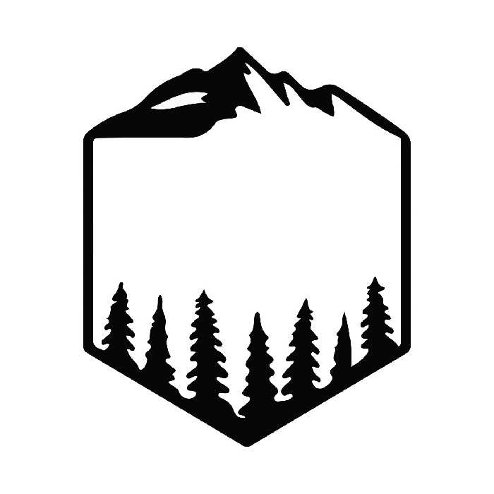 استیکر خودرو طرح جنگل کد 420