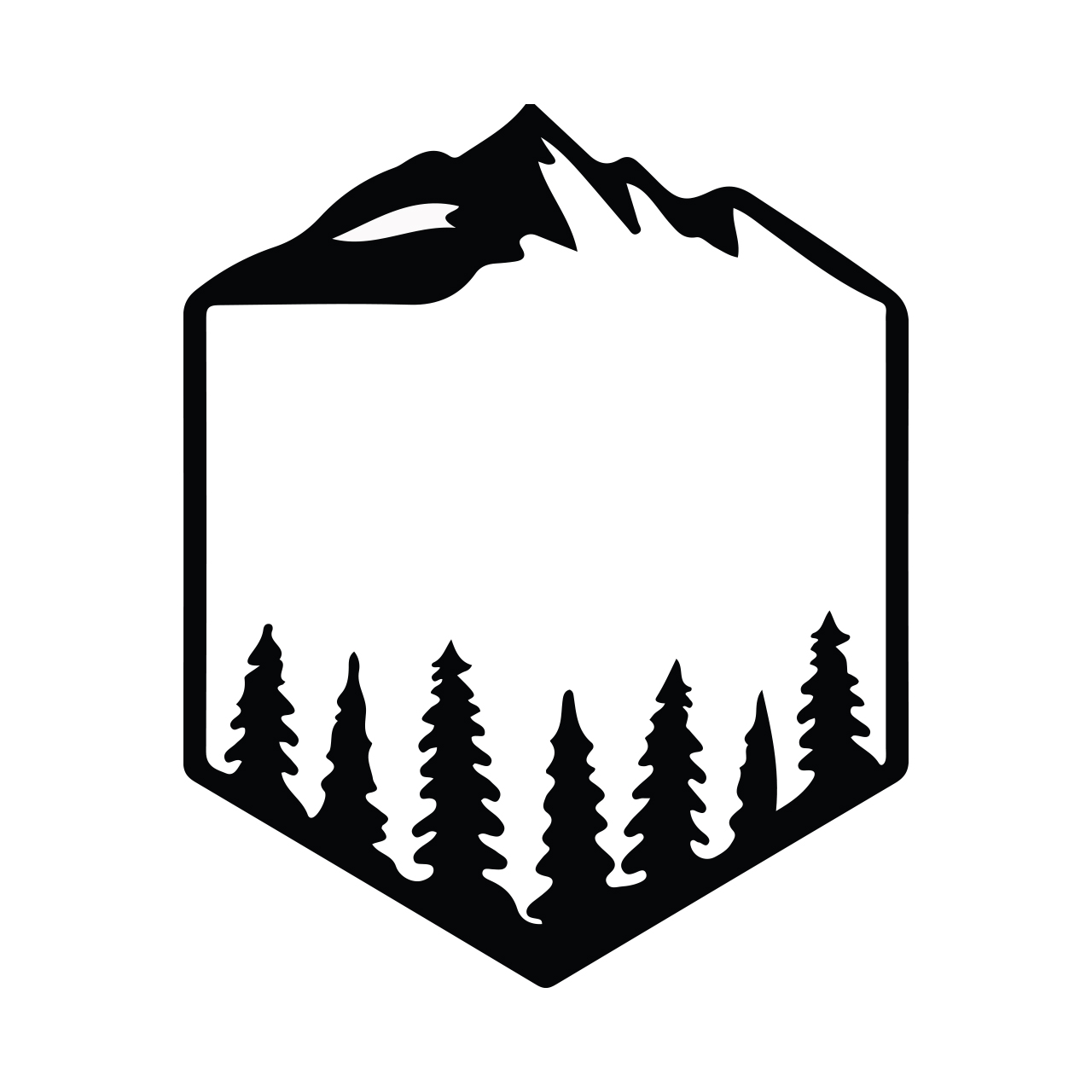 استیکر خودرو طرح جنگل کد 420