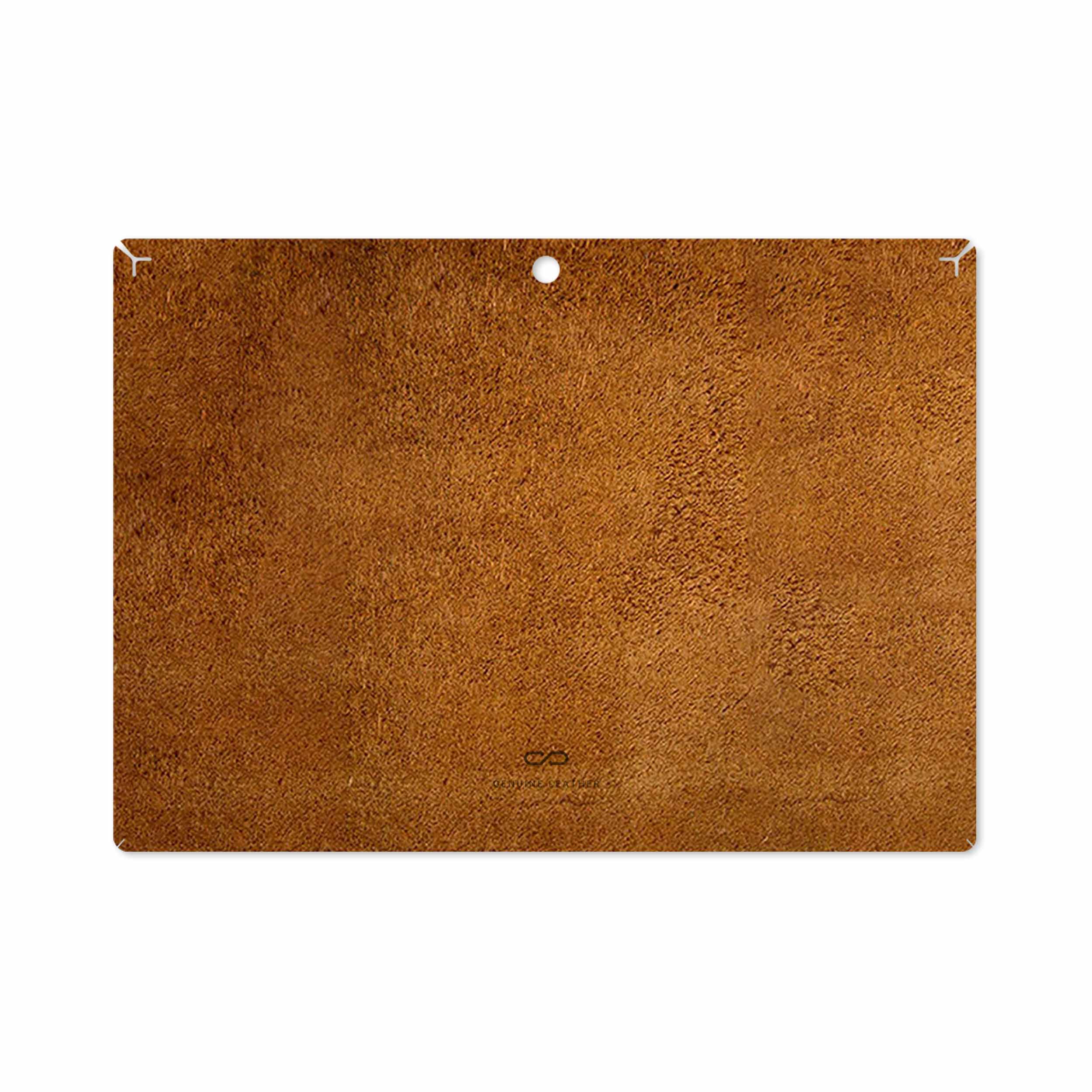 برچسب پوششی ماهوت مدل Brown-Chamois-Leather مناسب برای تبلت لنوو Miix 320 2017
