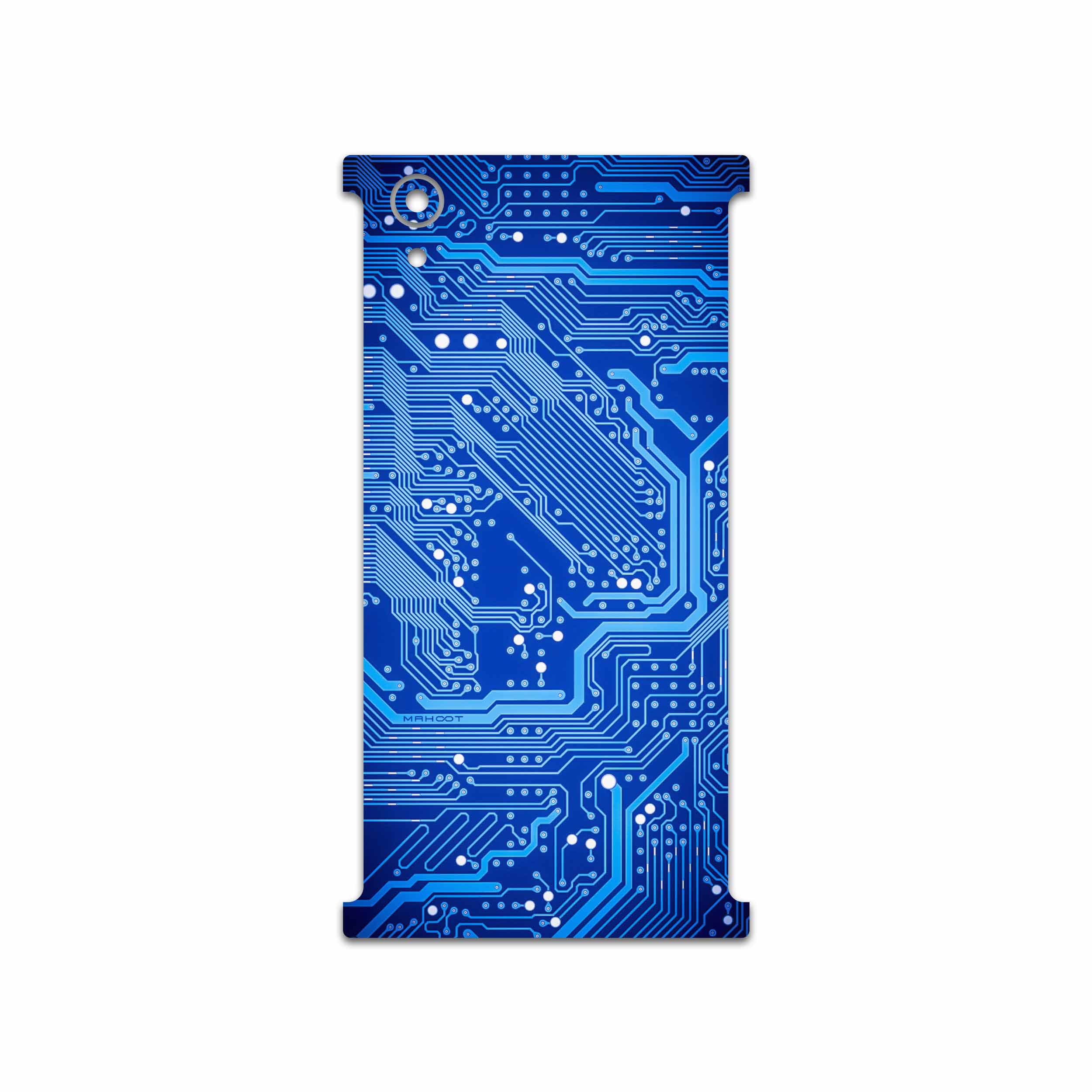 برچسب پوششی ماهوت مدل Blue Printed Circuit Board مناسب برای گوشی موبایل سونی Xperia XA1 Plus