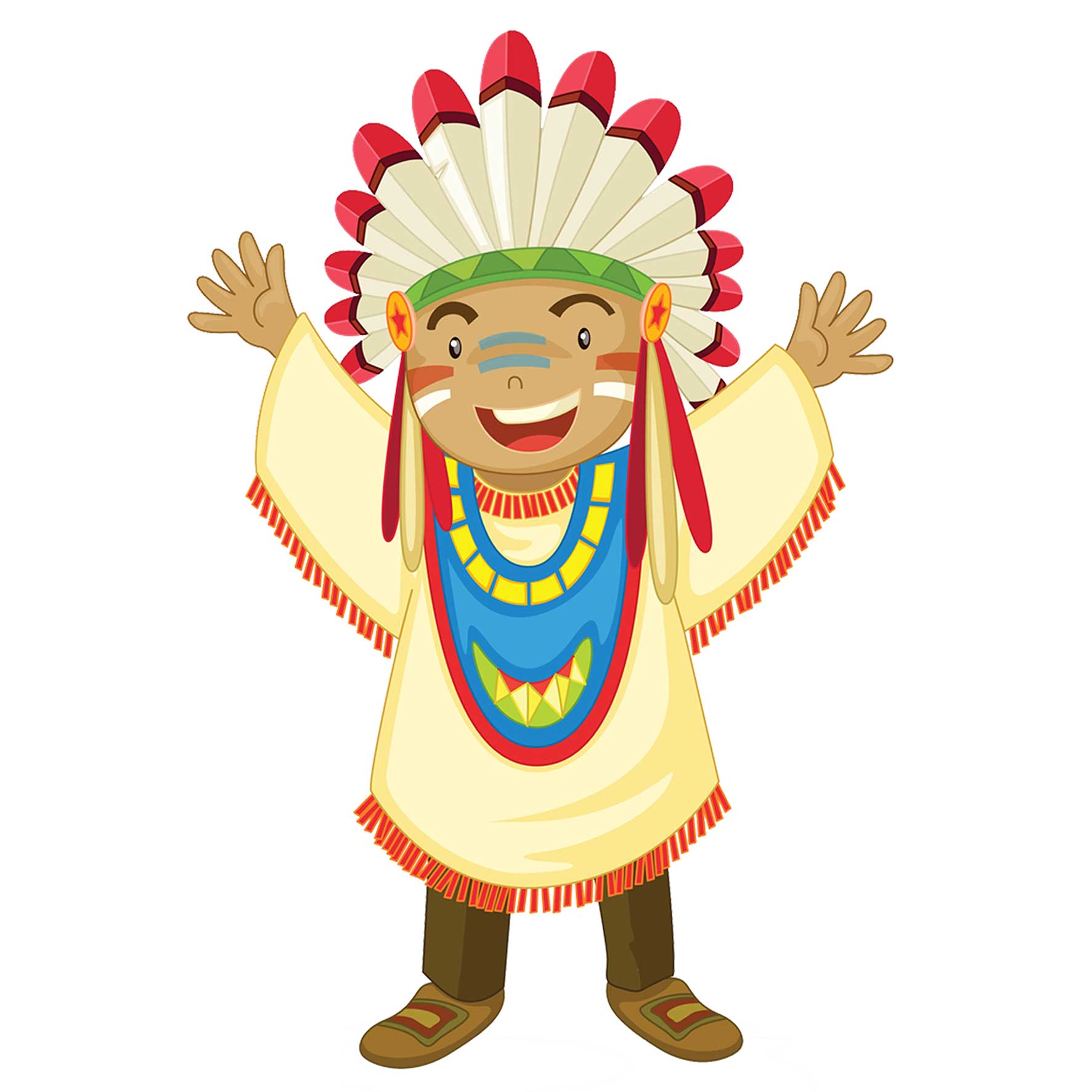  استند تولد رومیزی طرح سرخپوست کد 268