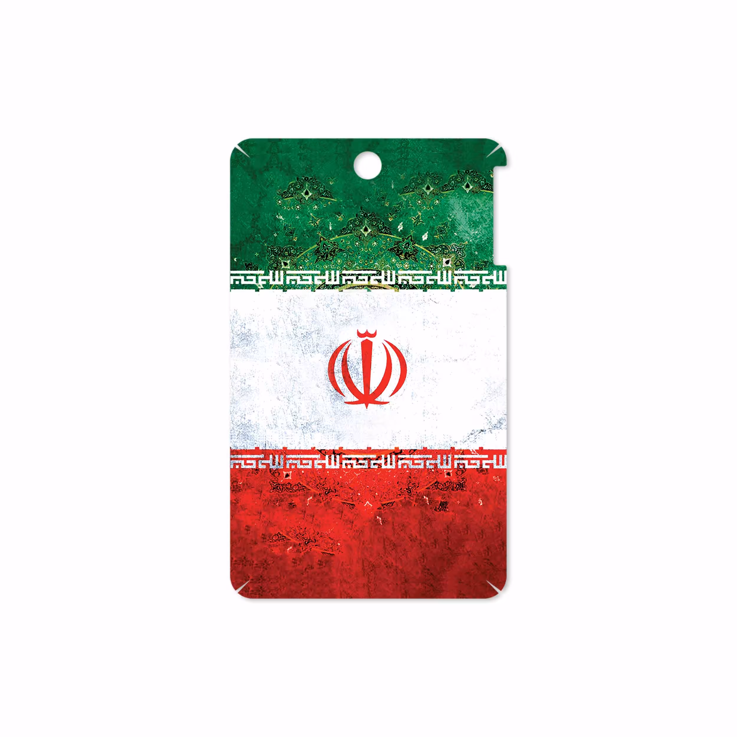 برچسب پوششی ماهوت مدل Iran-Flag-1 مناسب برای تبلت لنوو A7-50 A3500 2014